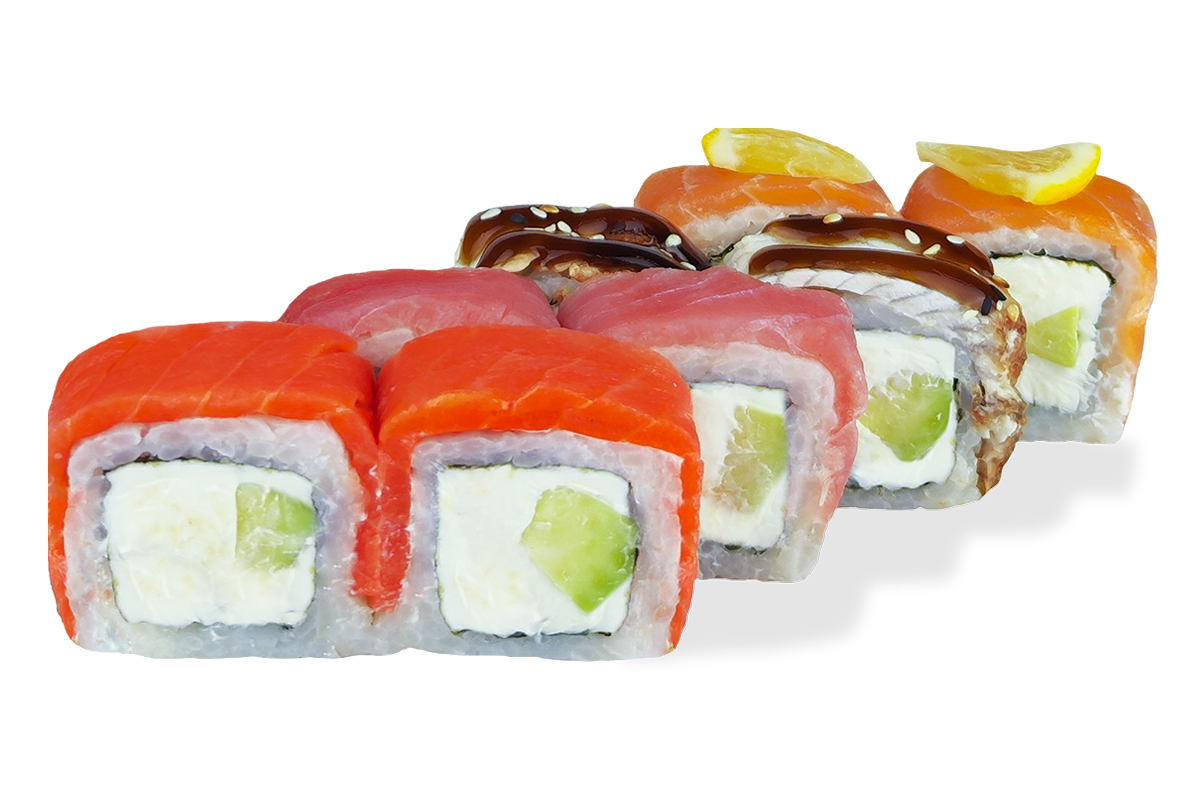 картинка Филадельфия Ассорти от магазина Sushi-Love